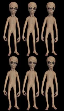 Morris Package Deals "Alien Sci-Fi Props" - 6x Package Deal