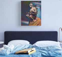 The Horror Dome Area 51 Alien Canvas Print