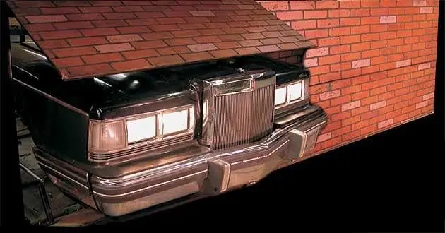 The Horror Dome "Car Through Wall" Haunted House Animatronic 3 The Horror Dome "Car Through Wall" Haunted House Animatronic