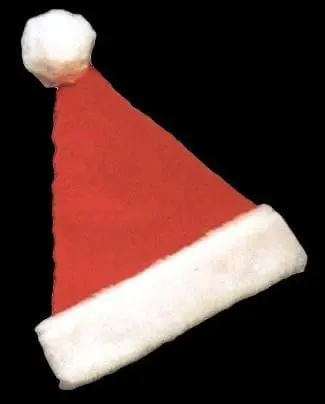 Morris "Classic Santa Hat - Deluxe Plush" Christmas Costume Accessory 3 Morris "Classic Santa Hat - Deluxe Plush" Christmas Costume Accessory