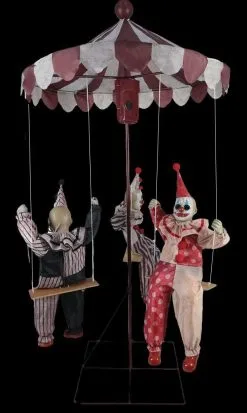 Morris "Clown Go-Round" Electric Animated Halloween Prop