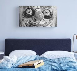 The Horror Dome Clownin Around Canvas Print -Costume Types Shop clownin around canvas print 29934376419376