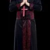 Morris "Demon / Dark Priest" Robe -Costume Types Shop demon dark priest halloween costume robe 28755534118960