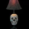 Skeletons And More "Desk Lamp With Life-size Skull And Antique Shade" Haunted House Lighting -Costume Types Shop desk lamp with life size skull and antique shade haunted house lighting 14327187341360