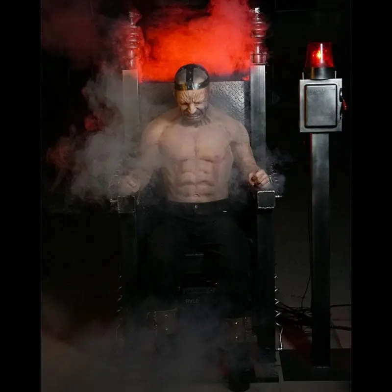 Distortions "Electric Chair Revenge" Professional Halloween Animatronic 3 Distortions "Electric Chair Revenge" Professional Halloween Animatronic