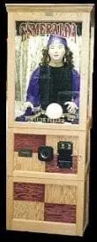 Characters Unlimited "Esmeralda" Animatronic Fortune Teller Machine