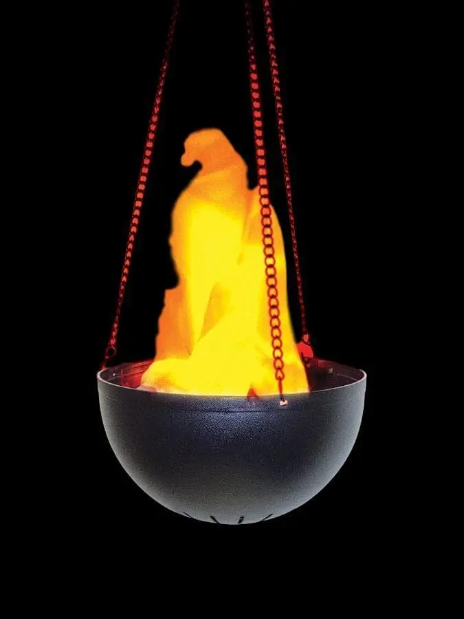 Morris "Flame Light" Hanging Halloween Decoration 3 Morris "Flame Light" Hanging Halloween Decoration