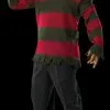 Morris "Freddy Krueger Sweater" Costume -Costume Types Shop freddy krueger sweater official movie halloween costume 28730804731952