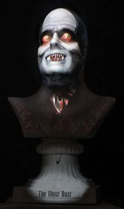 Night Frights "Ghost Bust - Ghost Host" Animated Haunted Projection Prop
