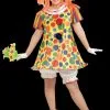 Morris "Giggles The Clown" Costume (Plus Size) -Costume Types Shop giggles the clown women s plus size halloween costume 28670855872560
