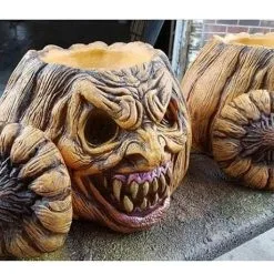 Morris "Jack O Lantern Candy Bowl" Halloween Decoration -Costume Types Shop jack o lantern candy bowl halloween decoration 13253394625