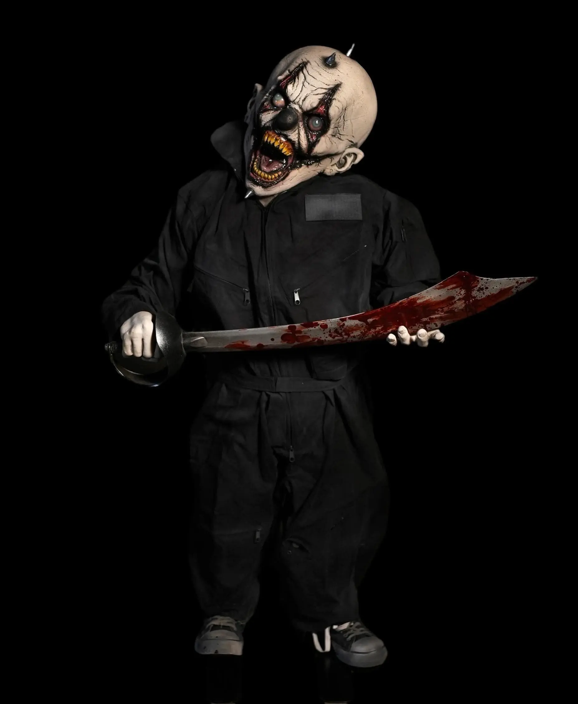 Distortions "Little Creep" Static Halloween Clown Prop 3 Distortions "Little Creep" Static Halloween Clown Prop