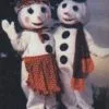 Morris "Mrs. Snowman" Professional Mascot Suit -Costume Types Shop mrs snowman professional mascot costume 8179500929