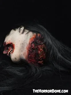 The Horror Dome "Regan Severed Head" HD Studios Ulta Realistic Halloween Prop -Costume Types Shop regan severed head hd studios ulta realistic halloween prop 28731174453296