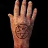 SpellBound FX And Art "Severed Male Hand With Pentagram - Silicone" Human Body Part Halloween Prop -Costume Types Shop severed male hand with pentagram silicone human body part halloween prop 11948608815152