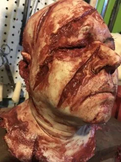 SpellBound FX And Art "Silicone Severed Head" Gory Halloween Prop -Costume Types Shop silicone severed head gory halloween prop 11948591939632