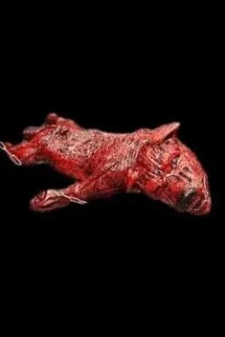 The Horror Dome "Skinned Zombie Dog" Bloody Animal Prop