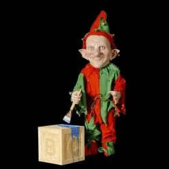 Distortions "Sloppy The Elf" Animated Christmas Prop