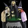 Morris "Stitchwick Sisters" Electric Animated Halloween Witch Prop -Costume Types Shop stitchwick sisters electric animated halloween witch prop 14302572970032