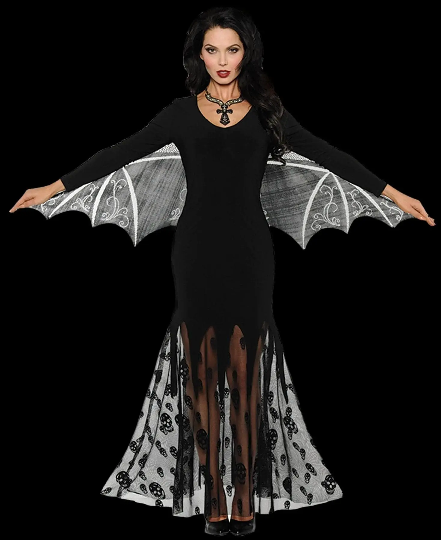 Morris "Vampiress" Costume (Adult) 3 Morris "Vampiress" Costume (Adult)