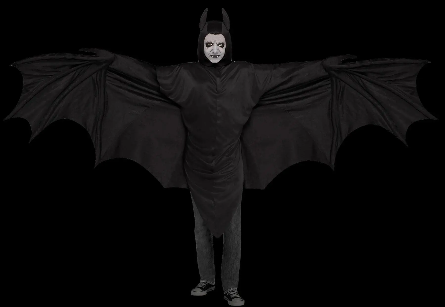 Morris "Wicked Wing Bat" Costume (Adult) 3 Morris "Wicked Wing Bat" Costume (Adult)