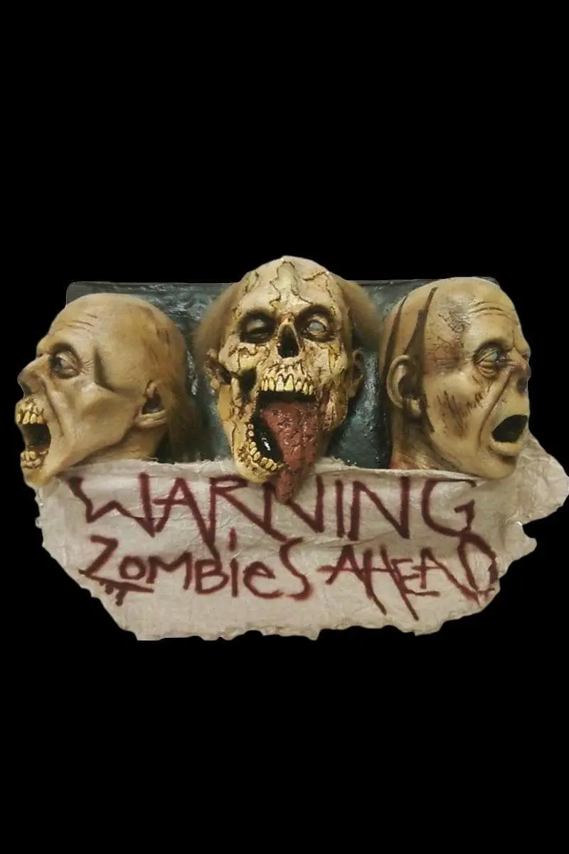 Morris "Zombie Wall Plaque - 3 Faced" Hanging Halloween Decoration 3 Morris "Zombie Wall Plaque - 3 Faced" Hanging Halloween Decoration